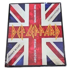 Ross Halfin's Def Leppard: The Definitive Visual History Hardcover 2011 cover
